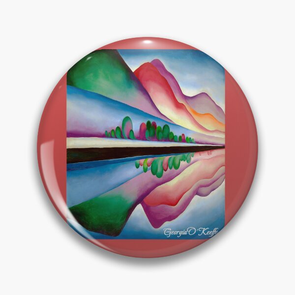 Item preview, Famous Artist: Georgia O'Keeffe - Lake George Reflection (1921-22) designed and sold by mturns57.