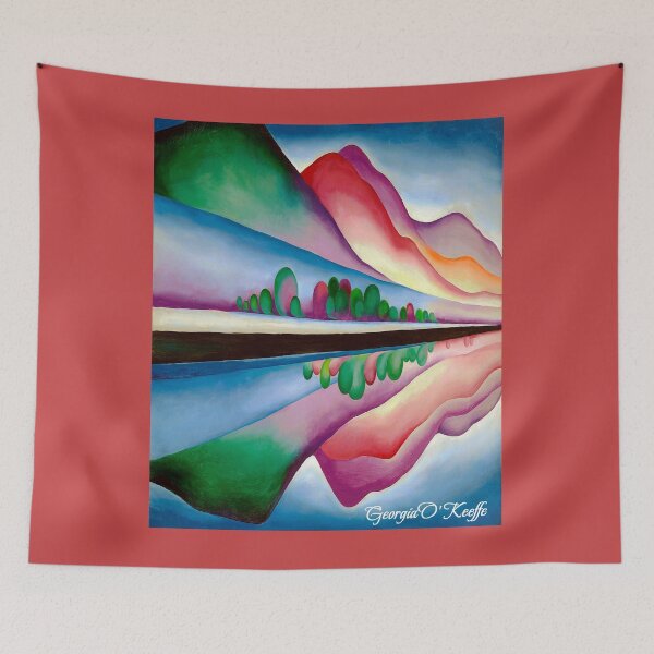 Item preview, Famous Artist: Georgia O'Keeffe - Lake George Reflection (1921-22) designed and sold by mturns57.