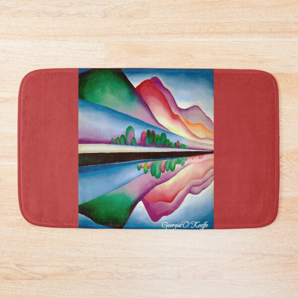 Item preview, Artista famosa: Georgia O'Keeffe - Reflejo en el lago George (1921-22) designed and sold by mturns57.