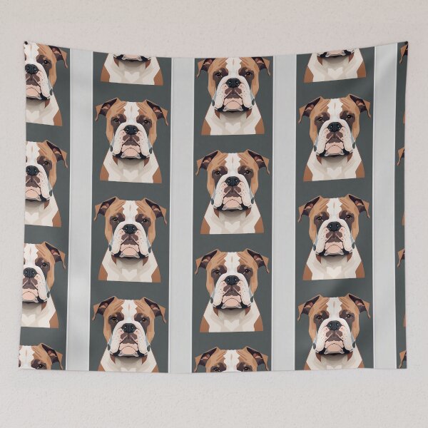 Item preview, American Bulldog designed and sold by Raccoonidae.