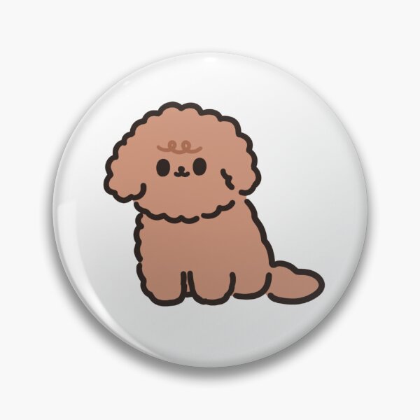 Artikelvorschau, Netter Brown-Pudel-Welpen-Hund entworfen und verkauft von MiuuStudio.