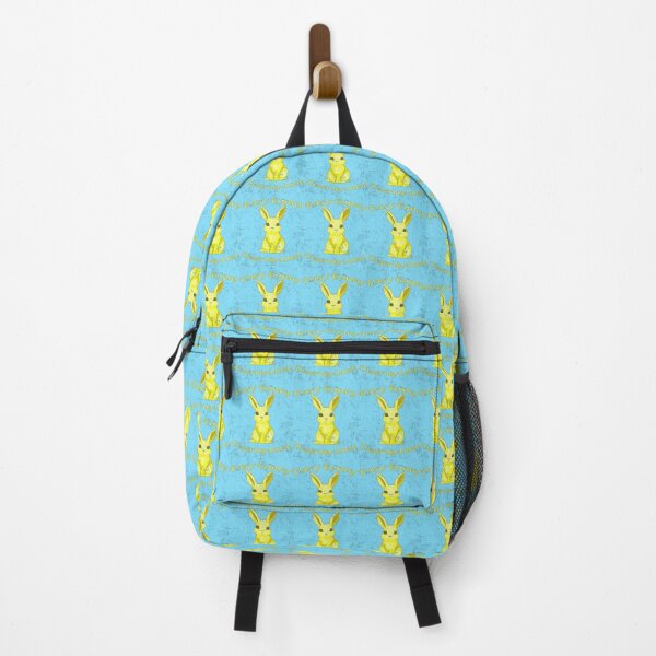 Item preview, Every Bunny Deserves Love - Yellow and Blue Distressed designed and sold by LthrDaddyBear.