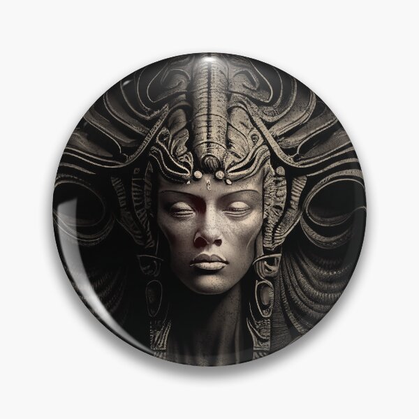 Item preview, H.R. Giger Inspired Queen, Surreal Xenomorph Bio Mechanical designed and sold by tiberius1023.