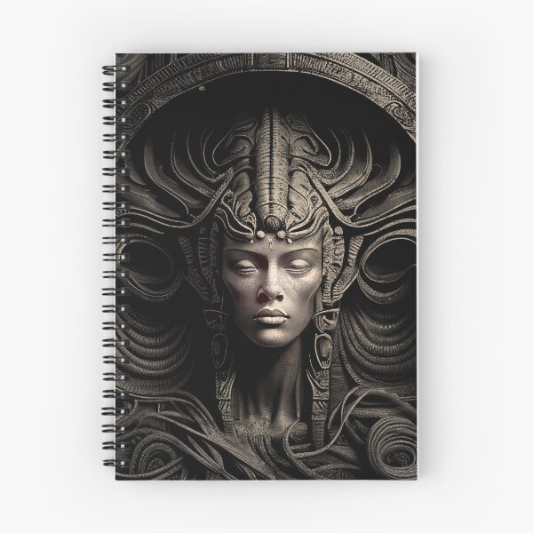 Item preview, H.R. Giger Inspired Queen, Surreal Xenomorph Bio Mechanical designed and sold by tiberius1023.