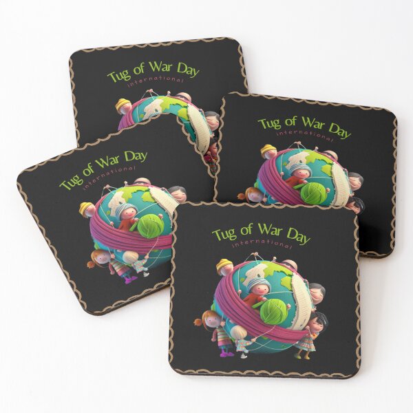 Item preview, international tug of war day designed and sold by artigrow.