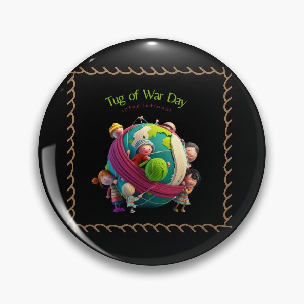 Item preview, international tug of war day designed and sold by artigrow.