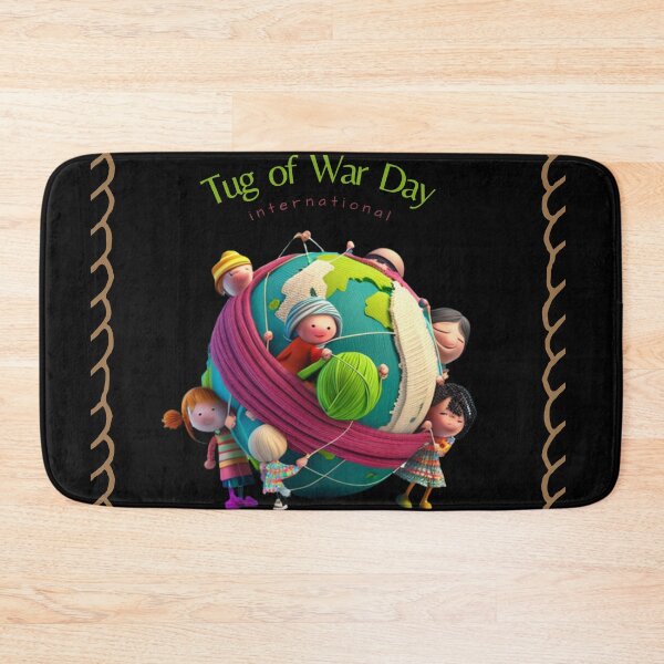 Item preview, international tug of war day designed and sold by artigrow.