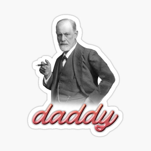 Aperçu de l'œuvre Conception de psychologie papa Sigmund Freud créée et vendue par snazzyseagull.