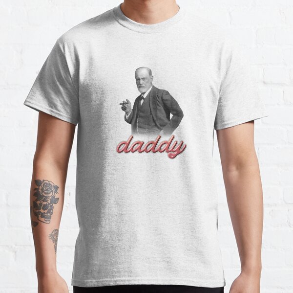 Sigmund Freud daddy psyhology design Classic T-Shirt
