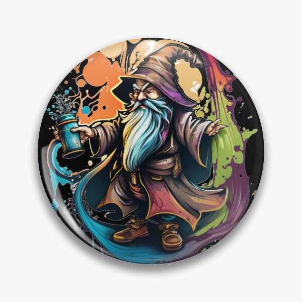 Item preview, Wizard Graffiti designed and sold by ArtUniverse10.