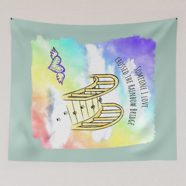 Item preview, Rainbow Bridge Pet Loss designed and sold by DNiceGirl.