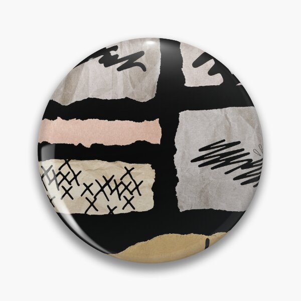 Item preview, Doodle collage & line Drawing for mental chaos designed and sold by TypeWrite.