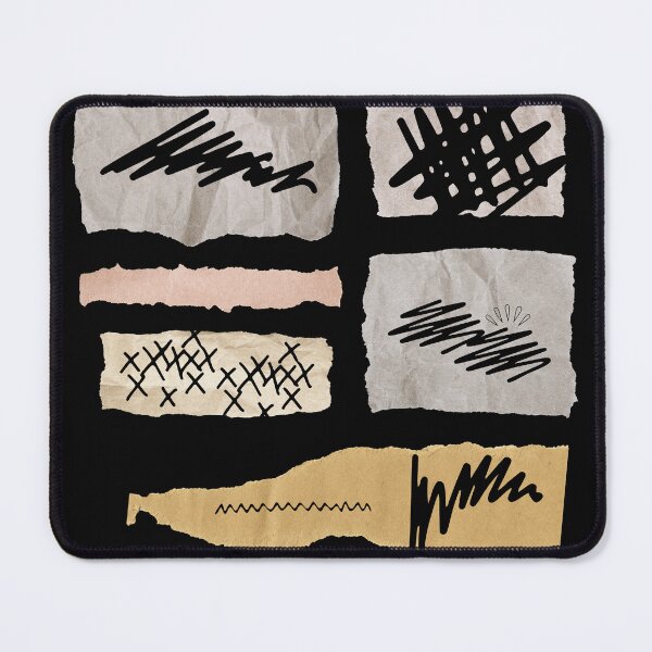 Item preview, Doodle collage & line Drawing for mental chaos designed and sold by TypeWrite.