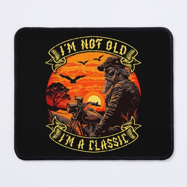 Item preview, I M Not Old I M A Classic Motorcycle Man designed and sold by druckfun.