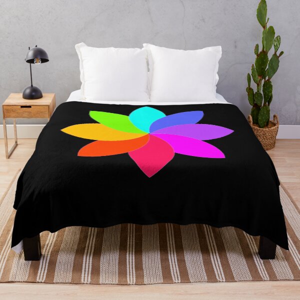 Artikelvorschau, Regenbogenblume - Blüte - Blumen - Grafik entworfen und verkauft von TShirtsundMehr.