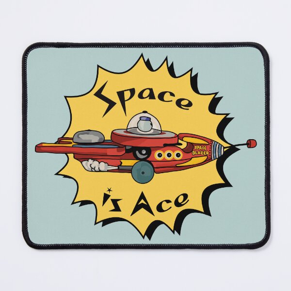 Item preview, Vintage Space Blazer Toy Rocket - Space is Ace designed and sold by Unhinged Heather.
