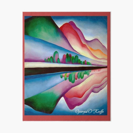 Georgia O'Keeffe Lake George 1922 希少ポスター Georgia O'Keeffe Lake George 1922 希少ポスター Lake George