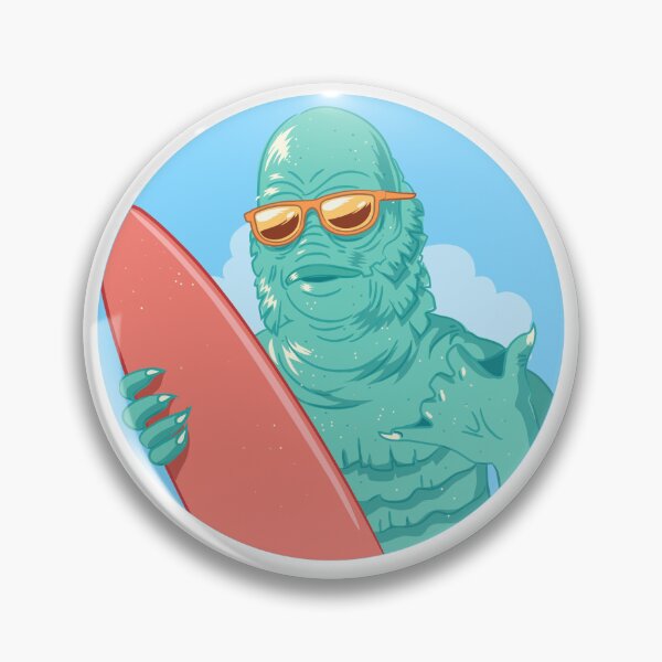 Item preview, Ride The Wave Brother - Surfing Monster designed and sold by Tiptopteess.