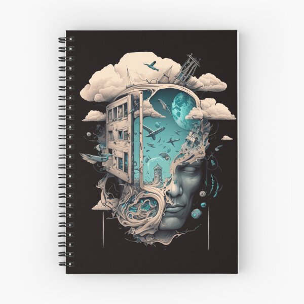 Item preview, Surrealism "A surreal mind" Art, surrealism art. Trippy art design designed and sold by AILaboratory21.