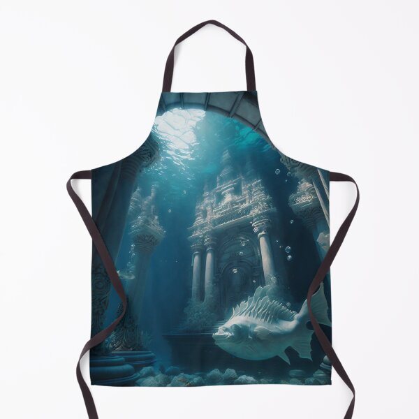 Item preview, Submerged Atlantis: A City of Marble Beneath the Waves designed and sold by oanaunciuleanu.