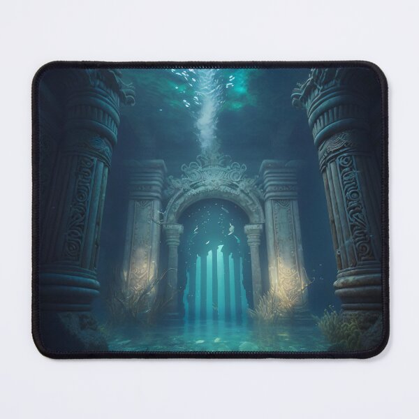 Item preview, Submerged Atlantis: A City of Marble Beneath the Waves designed and sold by oanaunciuleanu.