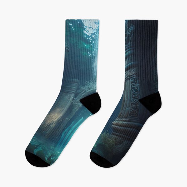 Item preview, Submerged Atlantis: A City of Marble Beneath the Waves designed and sold by oanaunciuleanu.