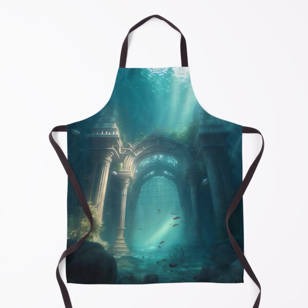 Item preview, Submerged Atlantis: A City of Marble Beneath the Waves designed and sold by oanaunciuleanu.