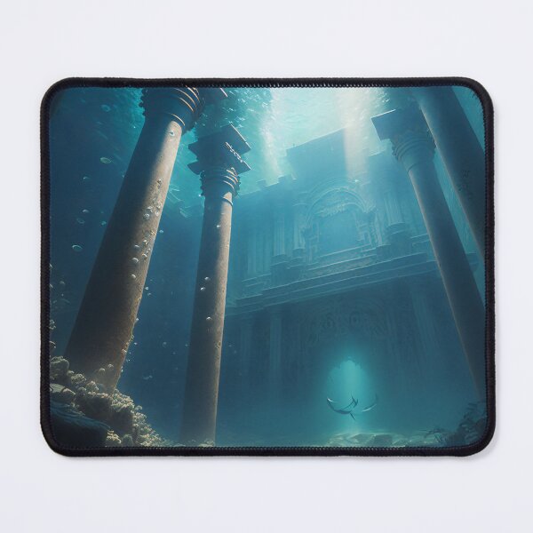 Item preview, Submerged Atlantis: A City of Marble Beneath the Waves designed and sold by oanaunciuleanu.