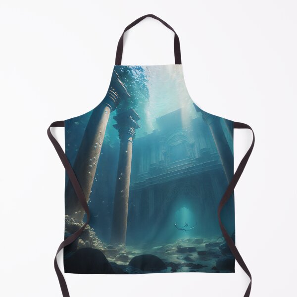 Item preview, Submerged Atlantis: A City of Marble Beneath the Waves designed and sold by oanaunciuleanu.