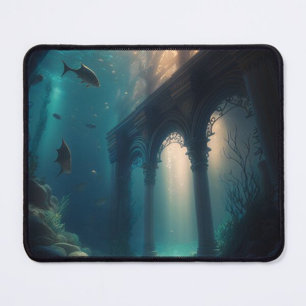 Item preview, Submerged Atlantis: A City of Marble Beneath the Waves designed and sold by oanaunciuleanu.