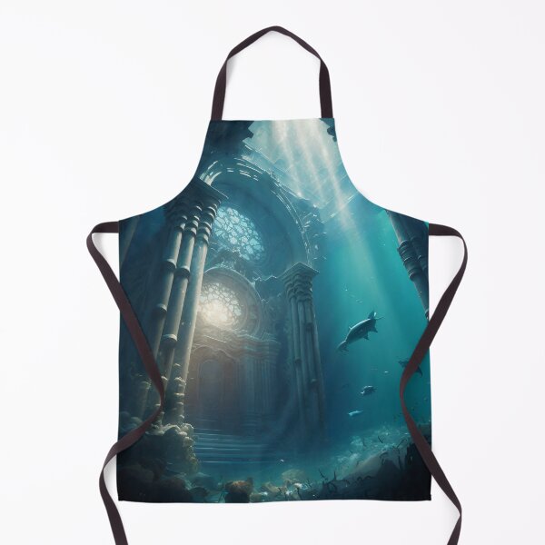 Item preview, Submerged Atlantis: A City of Marble Beneath the Waves designed and sold by oanaunciuleanu.