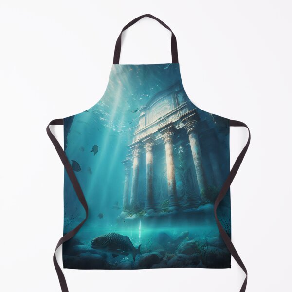 Item preview, Submerged Atlantis: A City of Marble Beneath the Waves designed and sold by oanaunciuleanu.