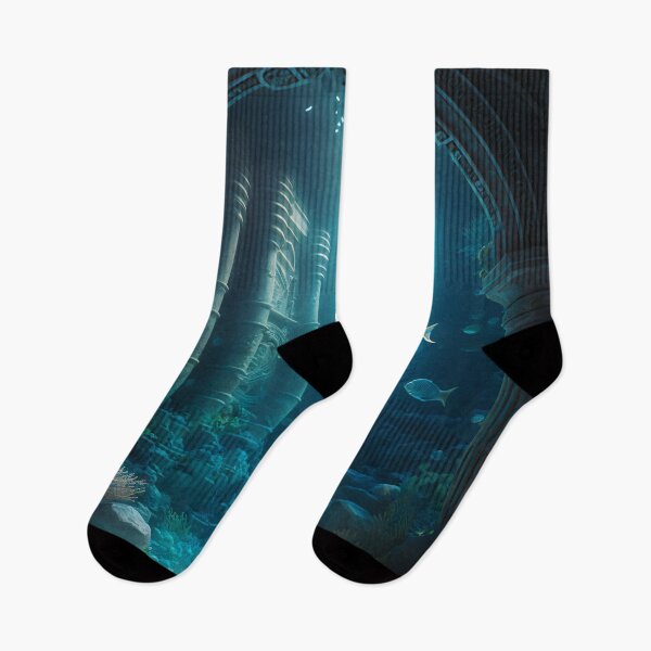 Item preview, Submerged Atlantis: A City of Marble Beneath the Waves designed and sold by oanaunciuleanu.