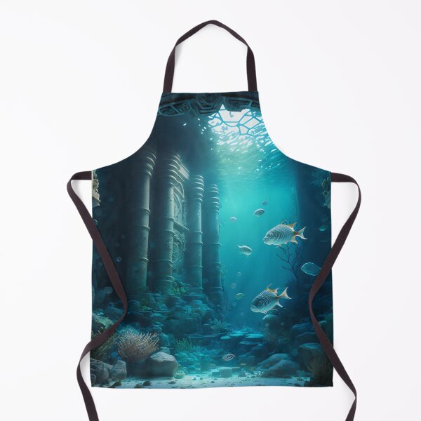 Item preview, Submerged Atlantis: A City of Marble Beneath the Waves designed and sold by oanaunciuleanu.