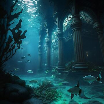 Atlantis Aquarium Decorations, Atlantis City Underwater