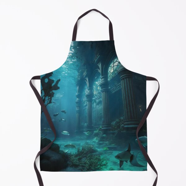 Item preview, Submerged Atlantis: A City of Marble Beneath the Waves designed and sold by oanaunciuleanu.