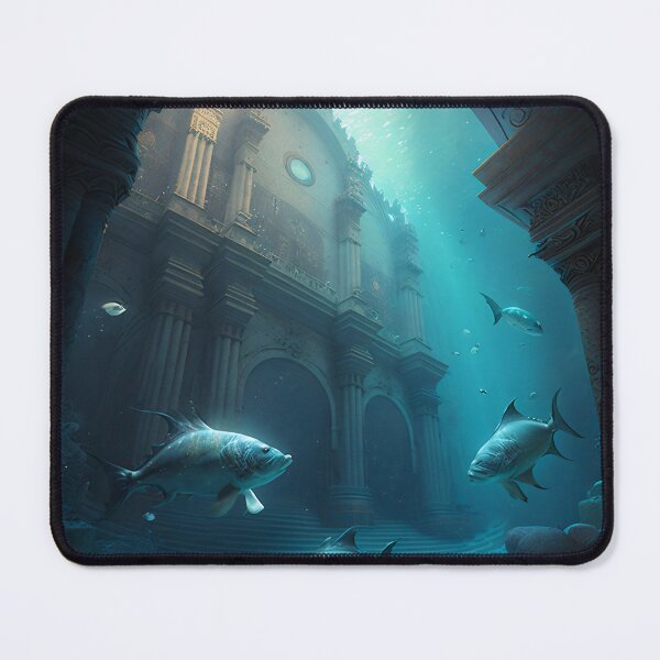 Item preview, Submerged Atlantis: A City of Marble Beneath the Waves designed and sold by oanaunciuleanu.
