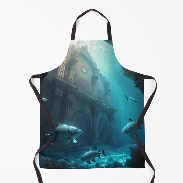 Item preview, Submerged Atlantis: A City of Marble Beneath the Waves designed and sold by oanaunciuleanu.