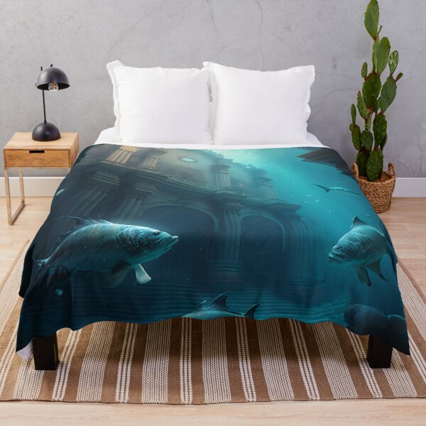 Item preview, Submerged Atlantis: A City of Marble Beneath the Waves designed and sold by oanaunciuleanu.