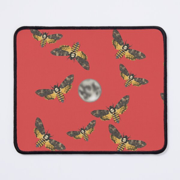 Item preview, Death's Head Moth and Moons Scarlet designed and sold by Ashley Gagnon.