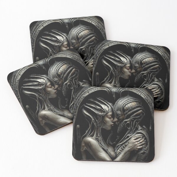 Item preview, The Embrace, Surreal Bio Mechanical, H.R. Giger Inspired designed and sold by tiberius1023.