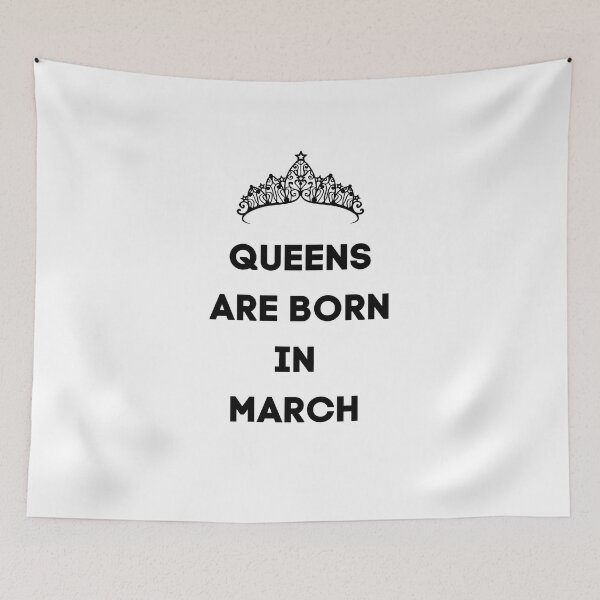 Item preview, QUEENS ARE BORN IN designed and sold by BluePlanetStore.