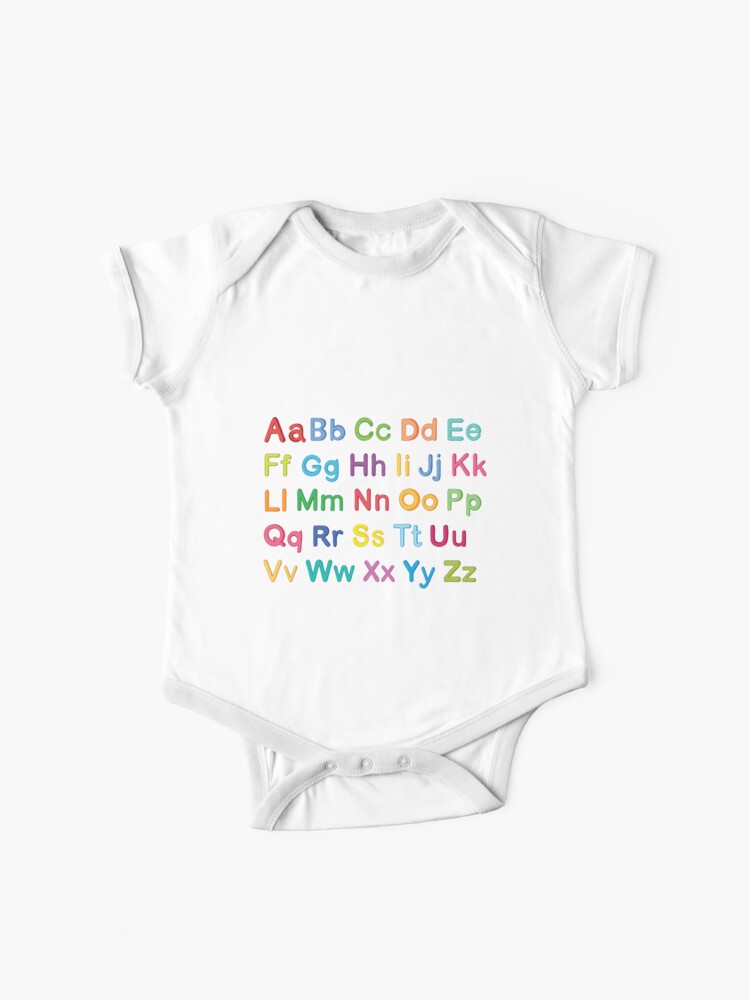 alphabet Lore family | Baby One-Piece