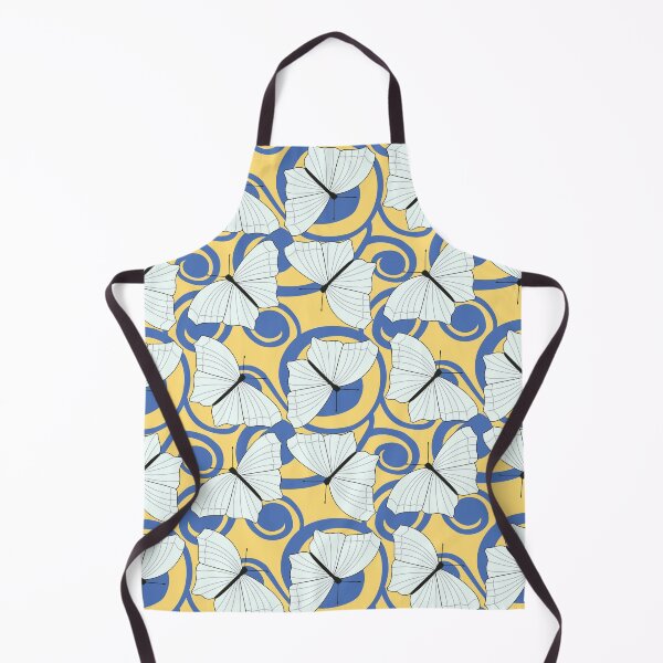Item preview, White Butterflies on Whimsical Background designed and sold by MoePark.