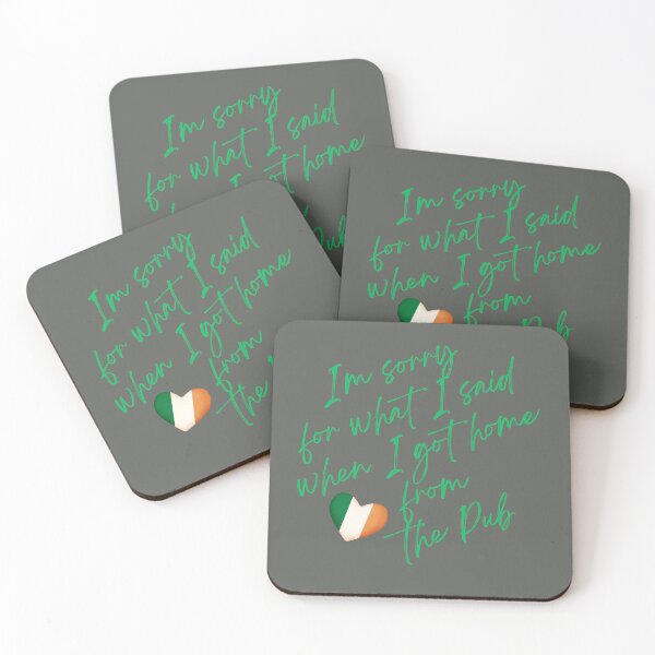 Item preview, Irish apology to wife  designed and sold by rocklegends99.