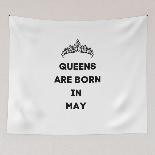Item preview, QUEENS ARE BORN IN designed and sold by BluePlanetStore.