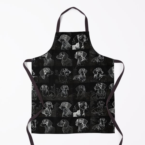 Item preview, Dachshund Repeating Pattern designed and sold by chamlogic.