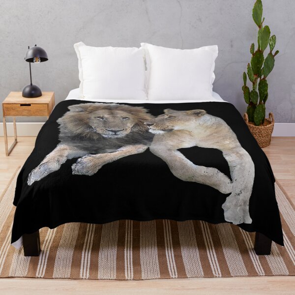Item preview, Pair of lions - lioness - lion - big cat - cat - Africa designed and sold by TShirtsundMehr.