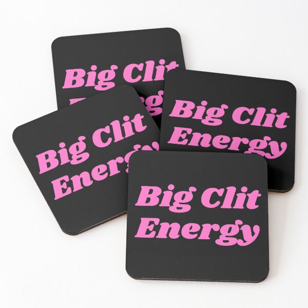 Item preview, Big Clit Energy Pink designed and sold by KinkShoppe.