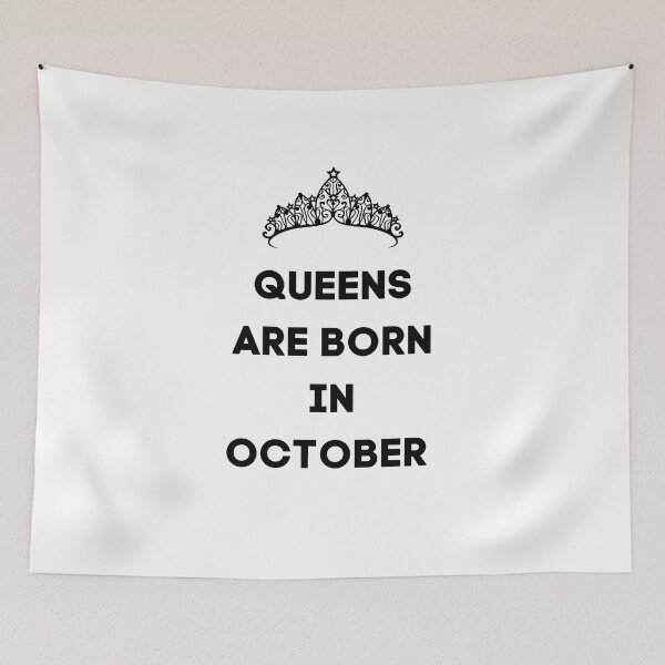 Item preview, QUEENS ARE BORN IN designed and sold by BluePlanetStore.